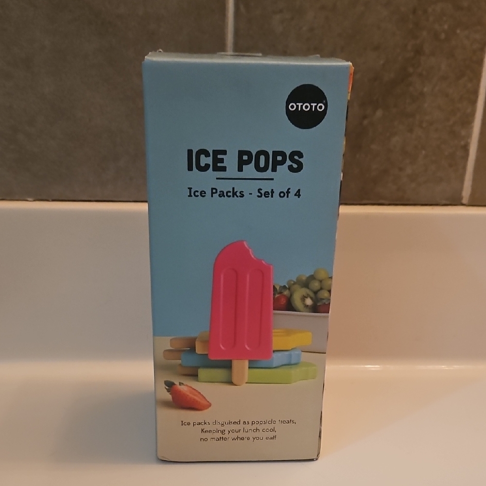 Ice Pops Ice Packs - Set of 4